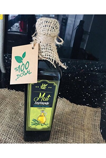 Mutterra Erken Hasat Soğuk Sıkım Mut Zeytin Yağı 1 Litre