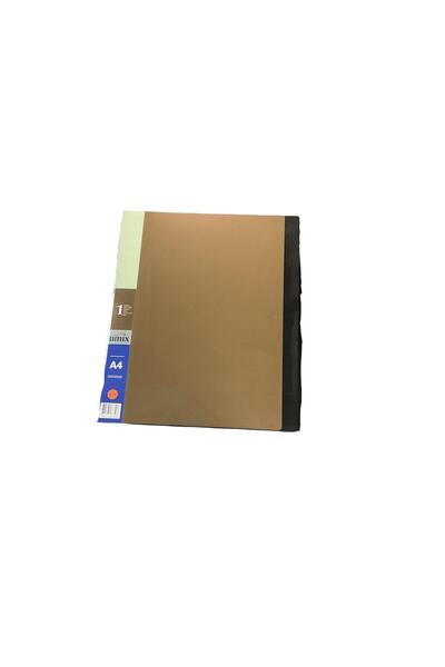 WOODDOOM A4 Klipli Metalik Dosya Kahverengi 1 ADET