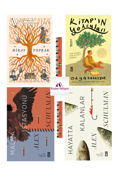 Timaş Yayınları Miras Toprak, Malma İstasyonu, Kitapın Yolcuları, Hayatta Kal...