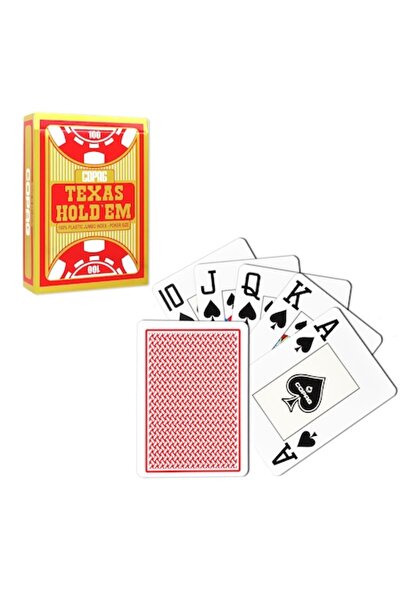 Copag Poker Playing Cards, Texas Hold'em, Professional, 100% Plastic, Large I...