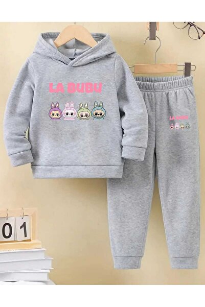 Nice Clothes طقم رياضي للأطفال بغطاء للرأس يونيسكس 4 قطع لابوبو