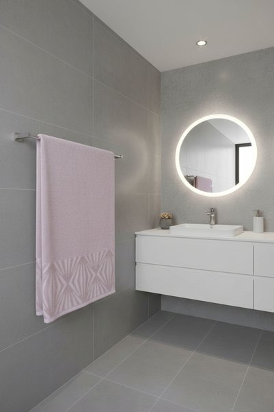 serelya 2-Pack Mussel Hand Towel - 50X90 Cm, 250 Gr, 100% Cotton