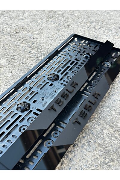 taş pleksi TESLA OTOMOBİL MODELLERİNE UYUMLU ULTRA LÜKS ÜÇ PARÇA PLEKSİ PLAKALIK