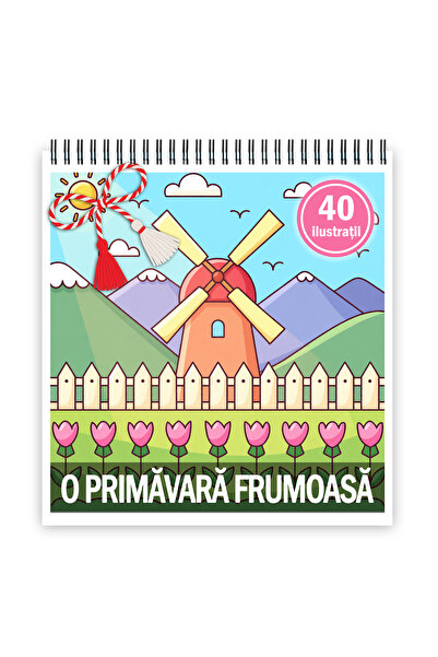 Legendary Gifts Coloring book, A5 format, with metal spiral, model: A beautif...