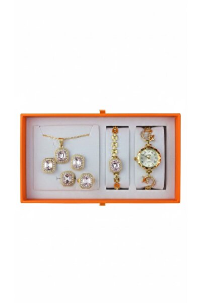 Boutique Royal gold women's accessory set
