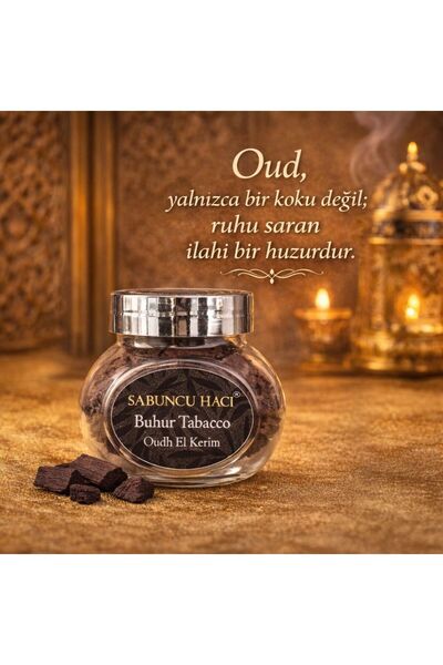 KOMPLİKE Saf Oud Kokulu Tütsü - Ruhsal Huzur ve Manevi Denge İçin Doğal Oud K...