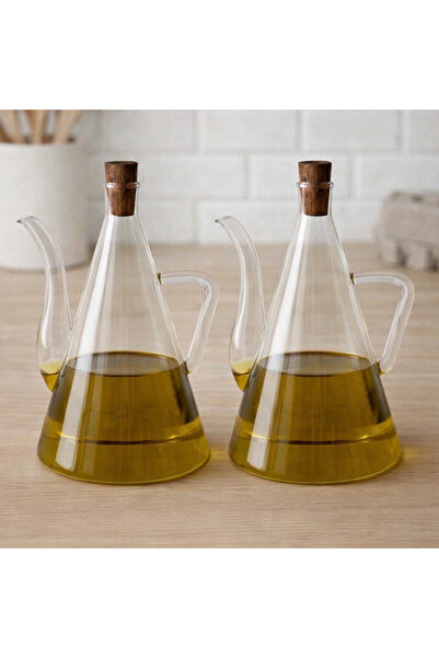 BLUE SİDE 1000 Ml 2Li Mantar Tıpalı Pinterest Stil Yağdanlık