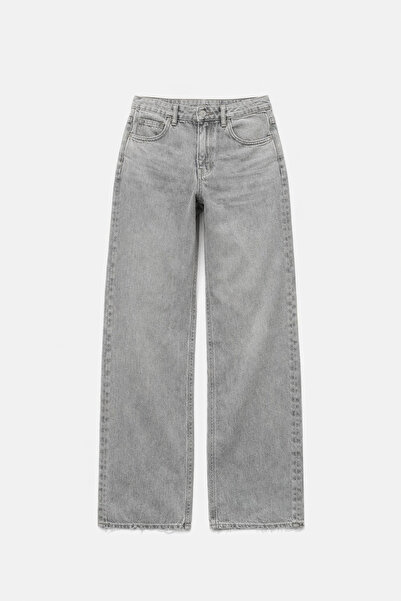 Perryes Kadın Oversize jean/ Baggy Normal Bel Boyfriend Jean Pantolon