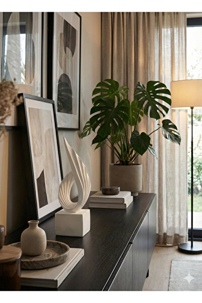 Dekoromi Dekoratif Hediyelik ve Ev Dekorasyon Ürünü Trend Biblo Heykel (31cm ...