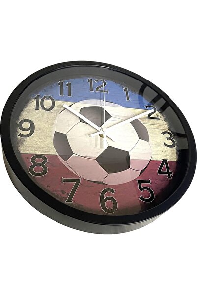 JOJO ساعة حائط - لاعب كرة قدم يسجل هدفاً