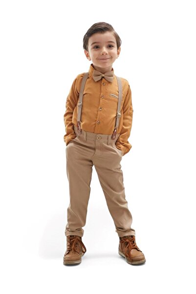 VOY KİDS Costum elegant de sărbătoare pentru băieți cu centură și cămașă, cu ...