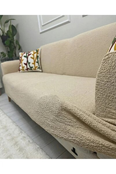 ARİFE HOME Bohemian Sofa Cover Stretchable Elastic Modern Design for 3 Seater...