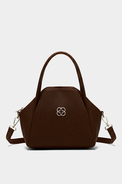 EZZY BLİSS Ezzybliss Women's Bitter Brown Magnetic Handbag Shoulder and Strap...