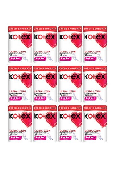 Kotex الترا كوادرو طويل 12×18