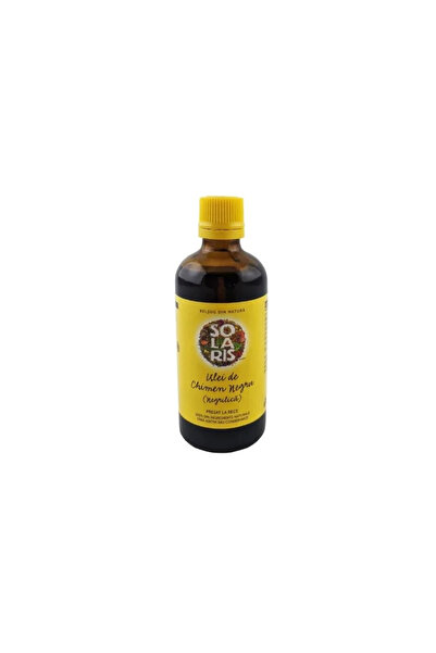 SOLARIS Black Cumin Oil (Negrilica) - Cold Pressed, 100 ml,