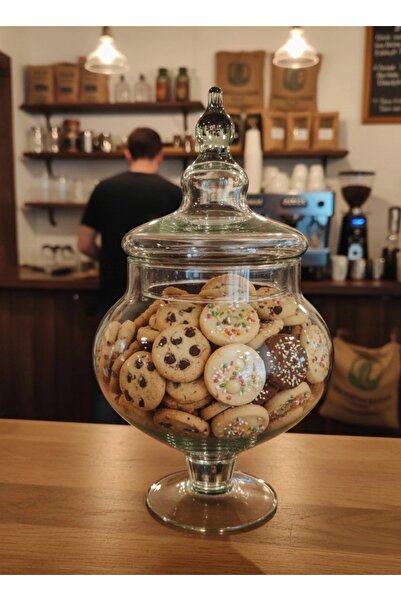 ASFANU AVM Sunum kavanozu Kahve, kurabiye, şeker, lokum