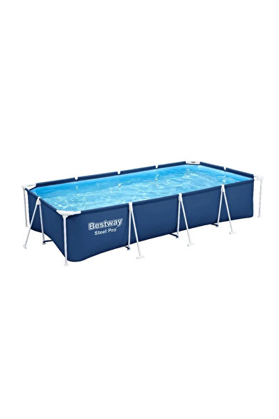OEM Piscină cu cadru metalic, formă dreptunghiulară, 5700 L, 400x211x81 cm
