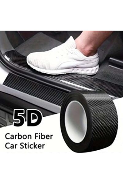 AVA Carbon Fiber Vinyl Car Tape 3 m x 5 cm, Black, Waterproof