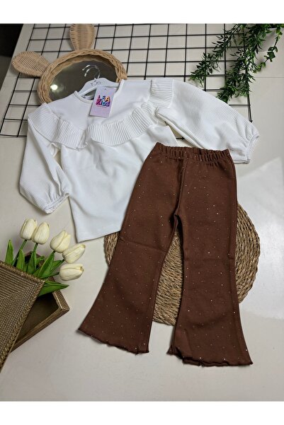 LEAKİDS Stone Flared Stylish Tights