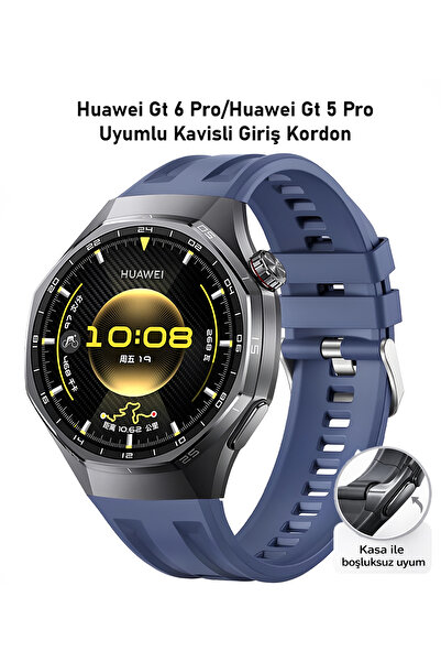 Dexmon Huawei Gt 6 Pro 46mm / Huawei Gt 5 Pro 46mm Compatible Metal Buckle Or...