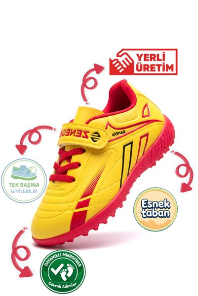 ZENEGE Soccer Cleats Children's Soccer Cleats Turf Field Shoes