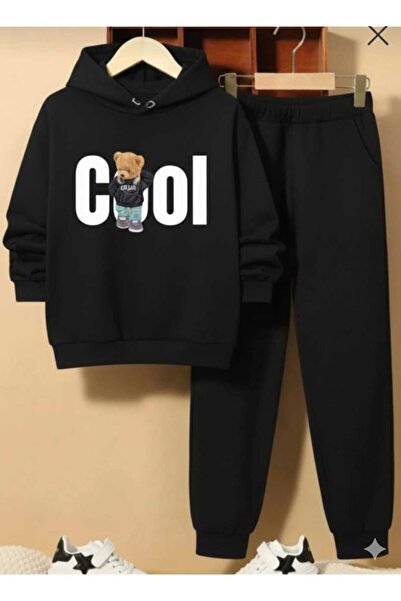 Nice Clothes Παιδικό Σετ Φόρμας με Κουκούλα UNISEX COOL BASLI