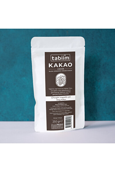 Tabii Store Tabii'm Saf Naturel Kakao Tozu 250 Gr - İşlem Görmemiş