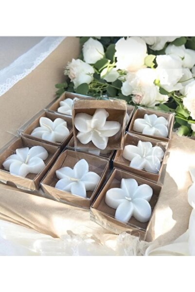 Sude Design 15 Pieces of Lotus Candles in a Box as a Gift # Gift # Candle # L...