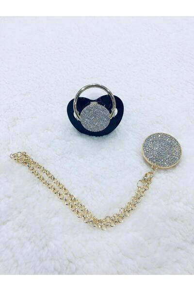 BİRCAN BABY Taşlı Emzik Zinciri ve Emzik Seti