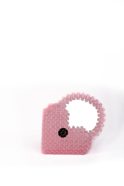 Siena Shoes حقيبة يد نسائية بتصميم خاص من أمور باللون الوردي