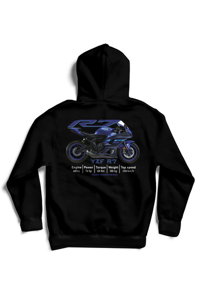 Turkish Riders R7 أيكون بلو / هودي