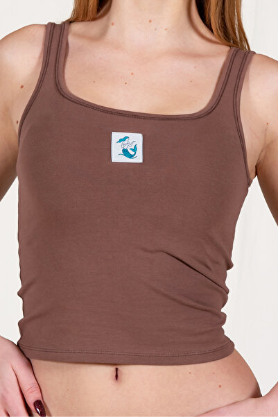 ISLENA Camisole Top Undershirt - Espresso Wood (Single Undershirt)