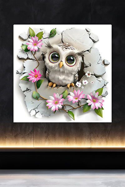 Lucena Колекция метални стенни декорации - Сова 3