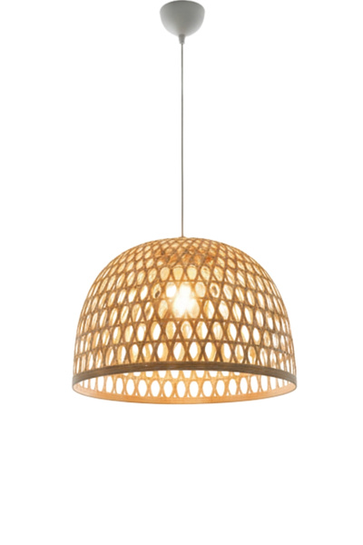 GUNBO HOME Gottorp Avize 45cm- Iskandinav, Modern, Bohem, Rattan Avize, Aydın...