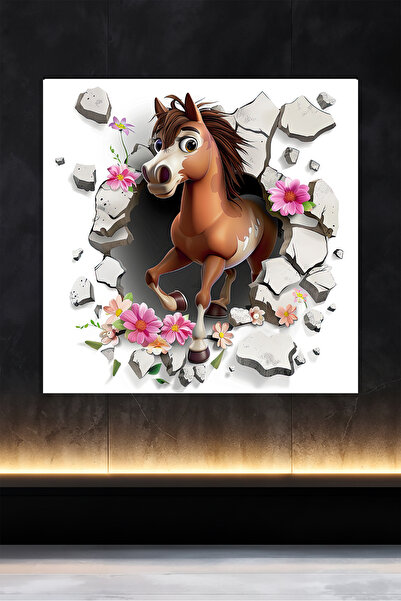 Lucena Pictură metalică Hole Collection pe perete - At 1