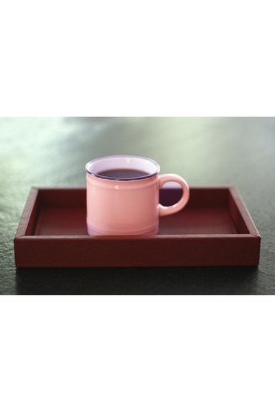MOENAStudio Small Size Burgundy Faux Leather Tray