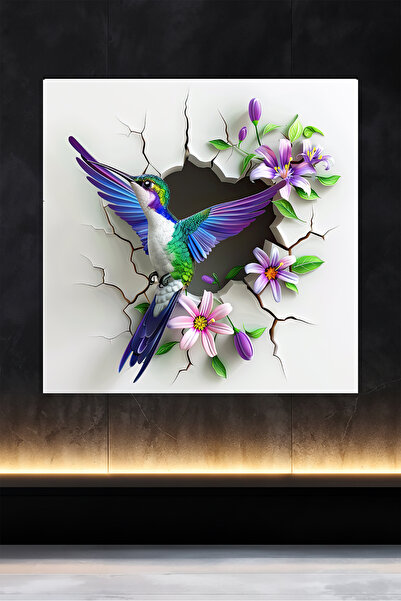 Lucena Μεταλλική ζωγραφική Συλλογή Τρύπες στον τοίχο - Κολίμπρι 6