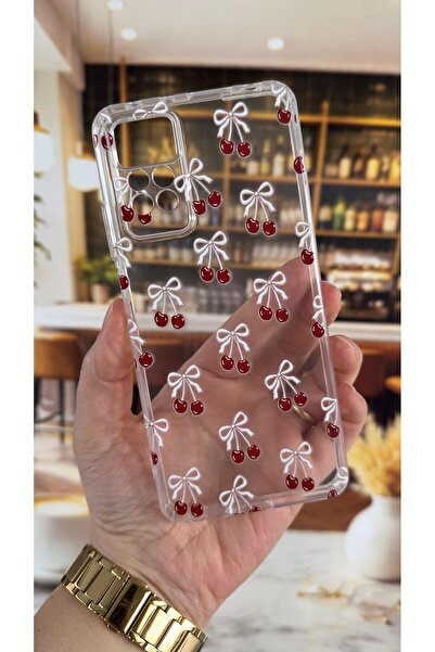 Vip Case حافظة شفافة لهاتف Xiaomi Redmi Note 11 Pro/Note 12 Pro 4G بنمط الكرز...