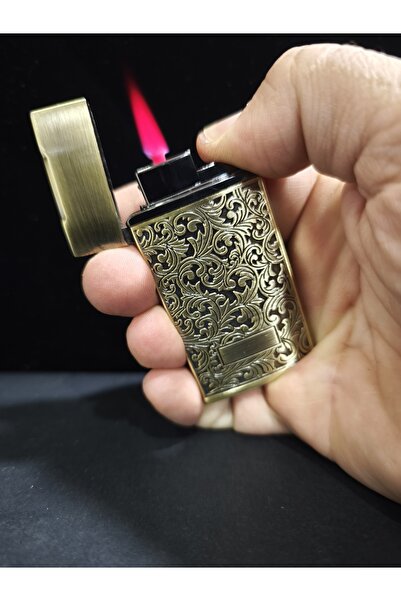 enyatakı Izgaralı pürmüzlü alevli tamamı metal kaplama kaliteli tarz çakmak