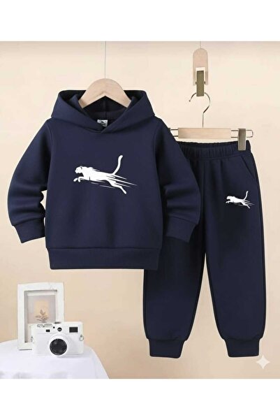 Nice Clothes Παιδικό Σετ Φόρμας με Κουκούλα UNISEX ΣΤΑΜΠΑ ΤΣΙΤΑ