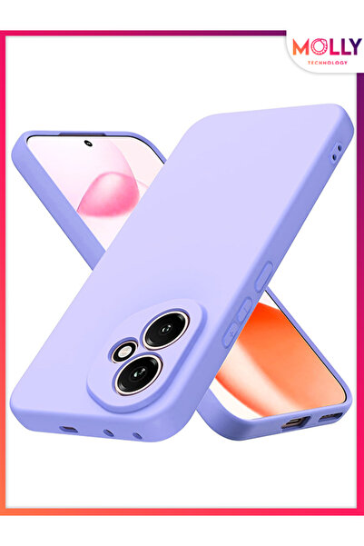 Molly Black Liquid Inside Velvet Matte Silicone Case for Honor 400