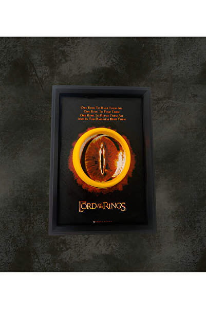 Commitra Yüzüklerin Efendisi Sauron’un Gözü Tablo