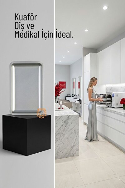 Transformacion Premium Cerrahi Çelik Sterilizasyon Tepsisi 18x12cm: Paslanmaz...