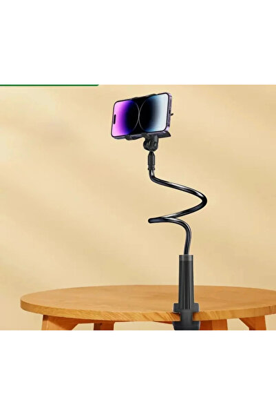 ETASHOP 360° Esnek Telefon Tutucu Kelepçeli Masa Yatak Başlığı Standı 4" 7.1"...