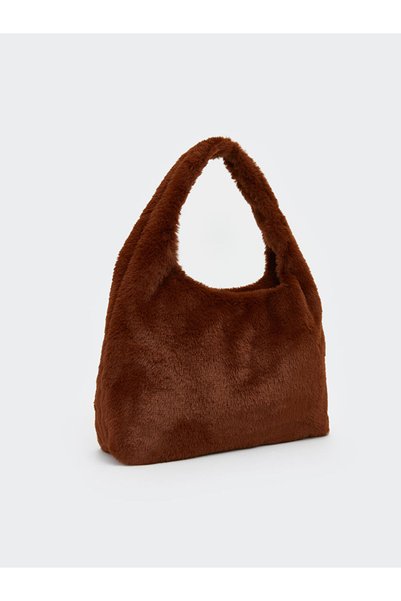 LC Waikiki Women's Fur Shoulder Bag