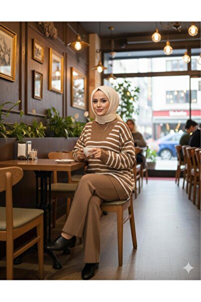 modafarksen Almira Set Standard Size between 38/44 Sizes Knitwear Set