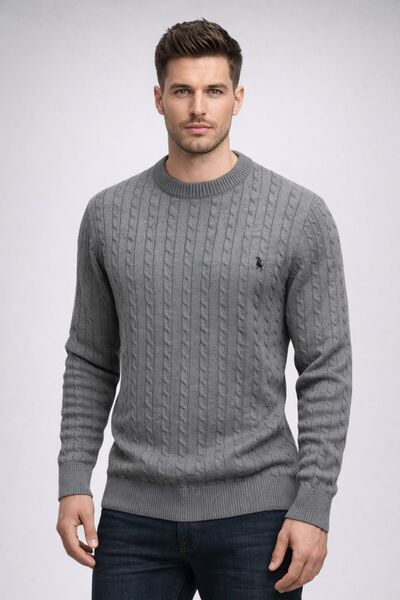 Gold Vitray Pulover tricotat pentru barbati