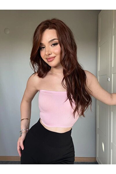 CİHANGİR BUTİKA Straplez Fitilli Örme Büstiyer