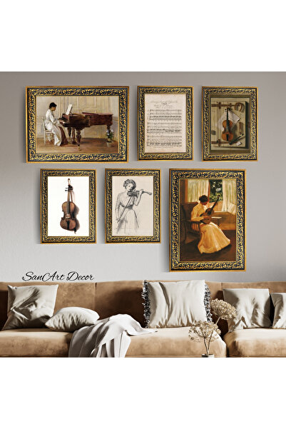 Sanart Σετ ζωγραφικής με πλαίσιο ελαιογραφίας, Vintage ζωγραφική, Σετ ζωγραφι...