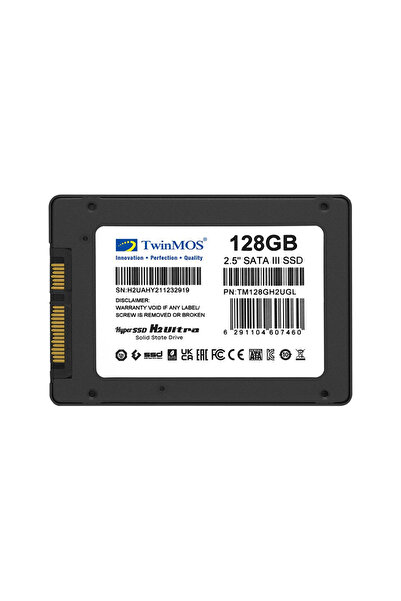 BulutRetail Twinmos Tm128Gh2Ugl, 128Gb, 2.5 &amp; Quot; Sata3, Ssd, 580-550Mb...